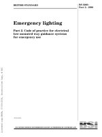 bs 5266 2 - 1998 emergency lighting