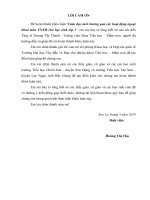 Giáo dục môi trường qua các hoạt động ngoại khoá môn TNXH cho học sinh lớp 3