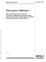 bs 5266-1-1999 emergency lighting