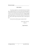 Nhị thức Niuton và ứng dụng khóa luận tốt nghiệp