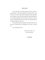 Không gian Afin ơclit bốn chiều khóa luận tốt nghiệp