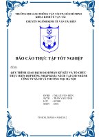 QUY TRÌNH GIAO DỊCH ĐÀM PHÁN KÝ KẾT VÀ TỔ CHỨC  THỰC HIỆN HỢP ĐỒNG NHẬP KHẨU SÁCH TẠI CHI NHÁNH  CÔNG TY SÁCH VÀ THƯƠNG MẠI HÀ NỘI