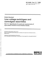BS 5486  12  1989 low voltage switchgear and controlgear assemblies