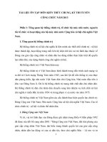 TÀI LIỆU ôn THI KIẾNTHỨC CHUNG THI TUYỂN DỤNG CÔNG CHỨC năm 2013