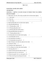 phân tích tình hình tài chính doanh nghiệp nhằm nâng cao năng lực tài chính của công ty tnhh hoàng minh - phú thọ