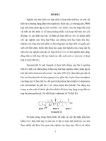 Nghiên cứu tổng hợp và xác định hoạt tính sinh học của một số dẫn xuất hemiasterlin