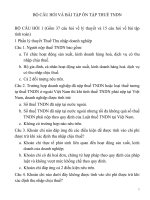 bộ câu hỏi và bài tập môn thuế thu nhập doanh nghiệp