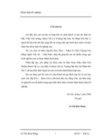 Khóa luận tốt nghiệp những hạn chế của bộ chế hòa khí hiện tại và các cảm biến trong hệ thống phun xăng điện tử