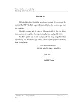 Nghiên cứu các điều kiện tối ưu, xác định hàm lượng Chì trong nước bằng phương pháp cực phổ (Von Ampe)