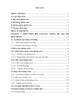 NGHIÊN CỨU, TÌM HIỂU CÁC CÔNG CỤ TOÁN HỌC DÙNG CHO VẬT LÝ NÓI CHUNG VÀ VẬT LÝ LÝ THUYẾT NÓI RIÊNG