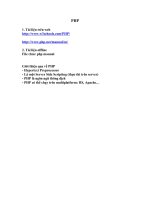 Tự học PHP nhanh nhất