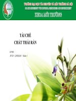 Tái chế chất thải rắn