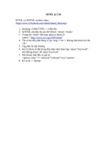 tự học HTML CSS nhanh nhất