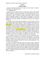 giáo trình tiếng anh khai thác mỏ lộ thiên ( bằng tiếng anh toàn bộ)