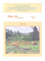 Khoa học và công nghệ về vùng sâu vùng xa