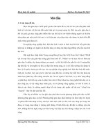 Tích cực hóa hoạt động nhận thức của học sinh trong giảng dạy một số bài chương VII từ trường lớp 11   THPT