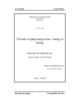 Tìm hiểu về phép lượng tử hóa trường vô hướng