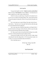 Nghiên cứu chế tạo vật liệu Blend trên cơ sở cao su Nitril Butadien và cao su Clopren