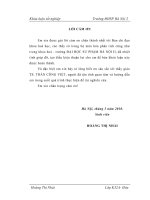 Nghiên cứu điều kiện tối ưu, đánh giá hàm lượng Kẽm trong nước bằng phương pháp phổ hấp thụ nguyên tử