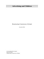 Children and advertising