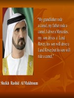 Marketing địa phương chiến lược marketing của dubai