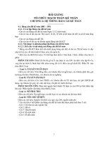 tổ chức công tác hạch toán kế toán