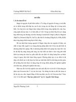 Nghiên cứu sự tạo phức của Mg2+ với Eriocrom đen T(ET 00) bằng phương pháp trắc quang