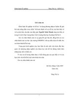 Khóa luận tốt nghiệp sử dụng phương pháp số phức để giải bài toán dòng điện xoay chiều