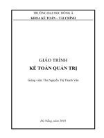 Tài liệu Kế toán quản trị