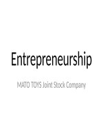 Tài liệu về Entrepreneurship