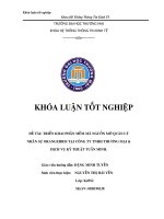 KHÓA LUẬNTRIỂN KHAI PHẦN MỀM MÃ NGUỒN MỞ QUẢN LÝ NHÂN SỰ ORANGEHRM TẠI CÔNG TY TNHH THƯƠNG MẠI VÀ DỊCH VỤ KỸ THUẬT TUẤN MINH
