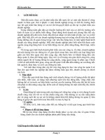 Đồ án Quản lý bán hàng