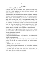 Luận văn thuật toán tìm nghiệm tối ưu toàn cục khi luyện mạng nơron