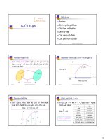 giới hạn nâng cao toán c1