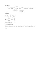 bài giải bất đẳng thức