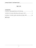 Thiết kế cung cấp điện chiếu sáng cho doanh nghiệp