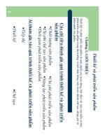 Bài giảng Thiết kế & phát triển sản phẩm- PGS.TS Nguyễn Thanh Nam