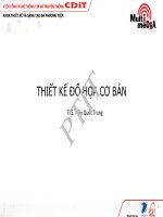 BÀI GIẢNG THIẾT KẾ ĐỒ HỌA CƠ BẢN
