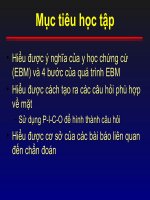 Đánh giá vai trò của chẩn đoán