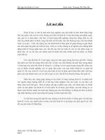 BÀI tập lớn môn kinh tế vĩ mô theo tình huống