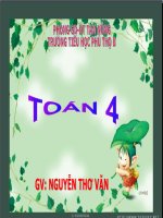 tìm phân số của một số cho trước