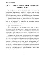 TÌM HIỂU VỀ TỔ CHỨC THƯƠNG MẠI THẾ GIỚI WTO