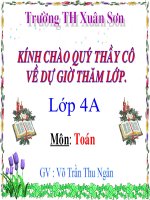 bài giảng nhân với số có hai chữ số