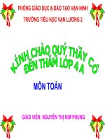 bài giảng chia một tích cho một số hay