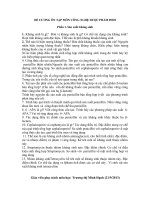 Đề cương ôn tập Công nghệ Kháng sinh