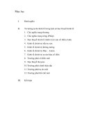 SỰ VẬN ĐỘNG VÀ PHÁT TRIỂN  CỦA TƯ TƯỞNG TỰ DO KINH TẾ TRONG LỊCH SỬ CÁC HỌC THUYẾT KINH TẾ