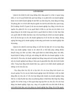 Thiết kế môn học Quản trị tài chính