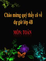 bài giảng chia một tích cho một số
