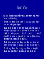 Căn bản dịch tể học thiết kế