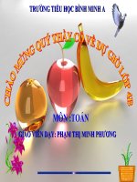 bài giảng chia cho số có ba chữ số